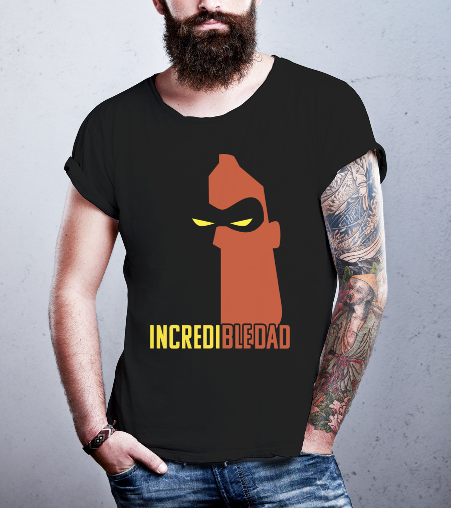 Disney Pixar Incredibles 2 IncrediBle Dad Hero Mask T-Shirt