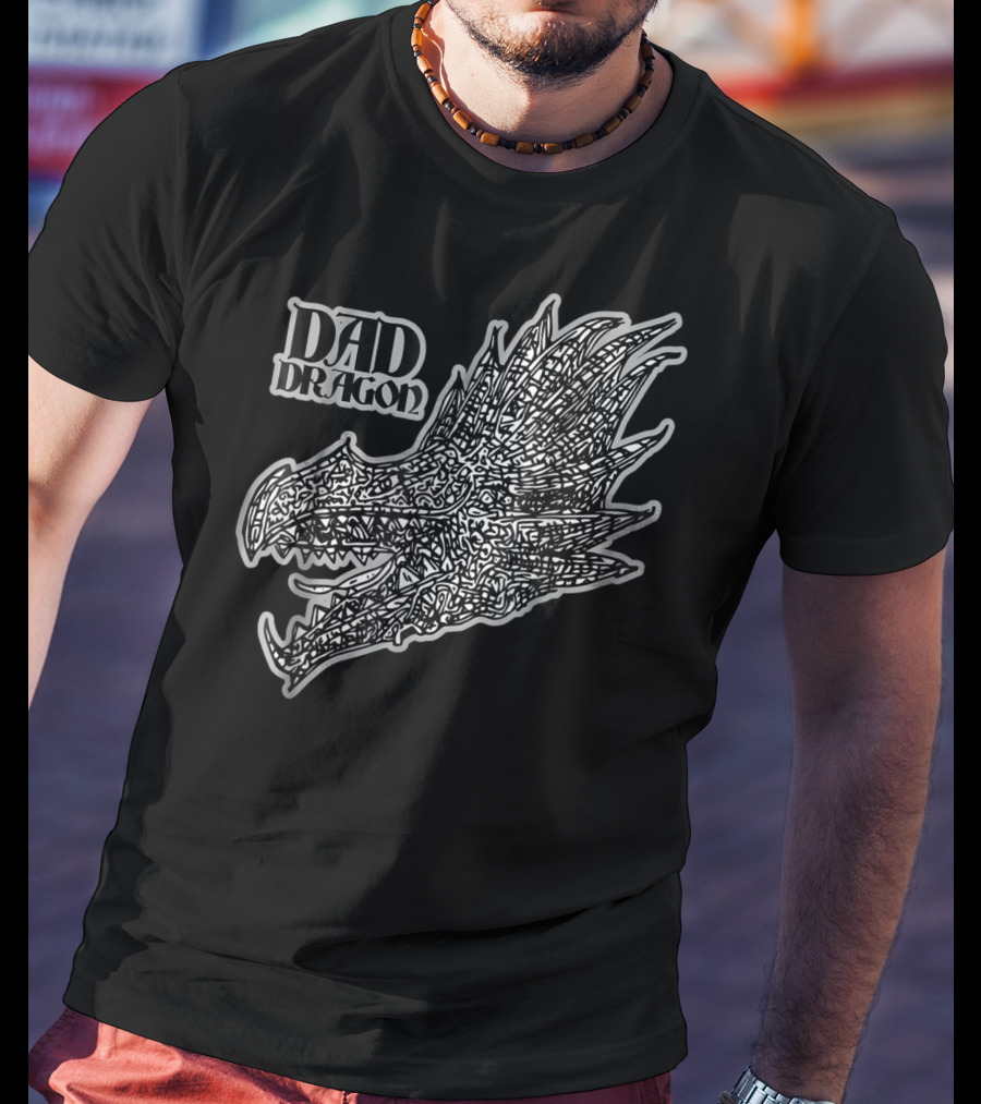 Dad Dragon Birthday Dragons82 T-Shirt