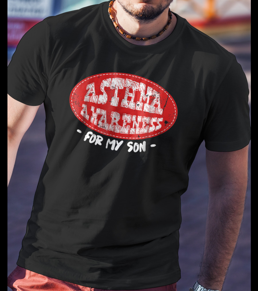 Asthma Awareness For My Son T-Shirt