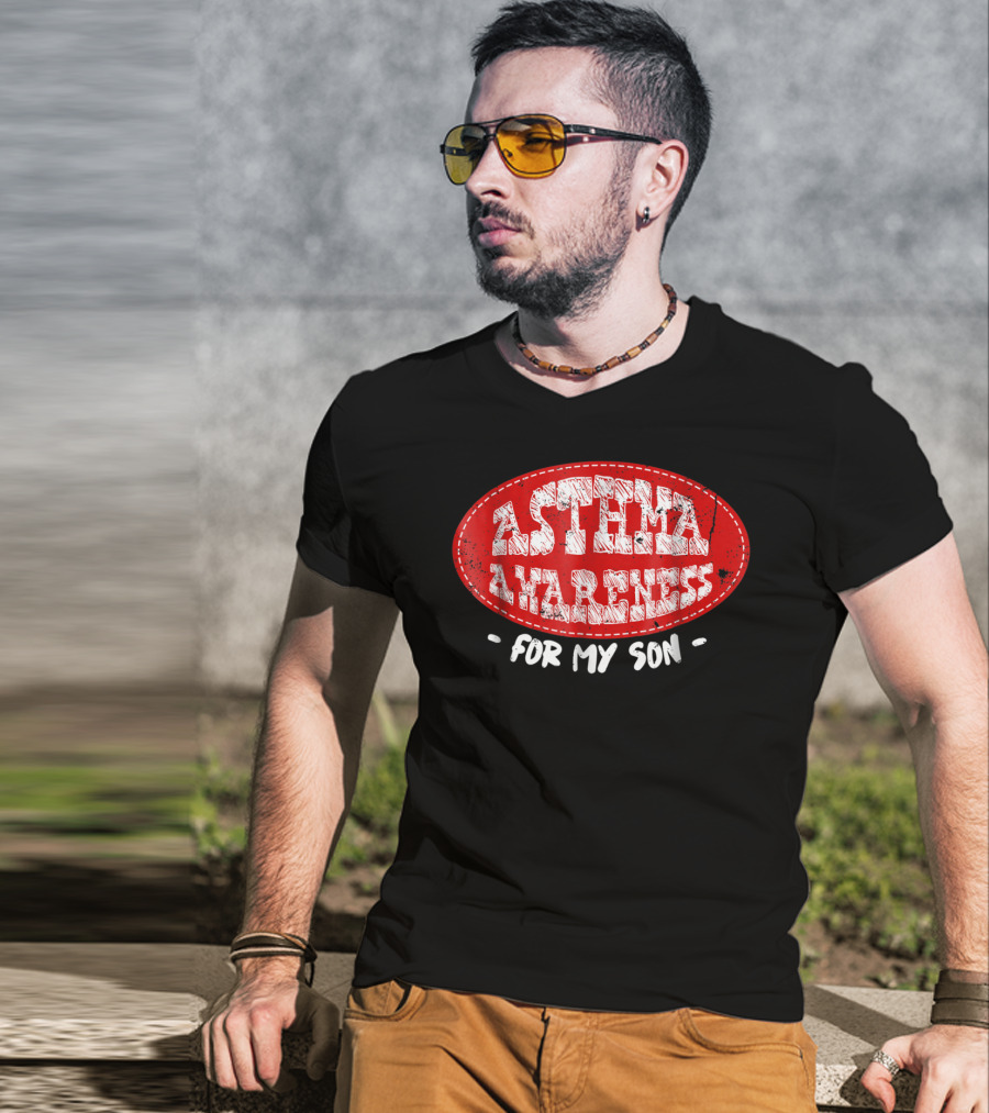 Asthma Awareness For My Son T-Shirt