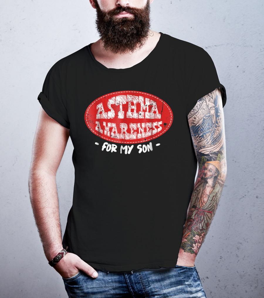 Asthma Awareness For My Son T-Shirt