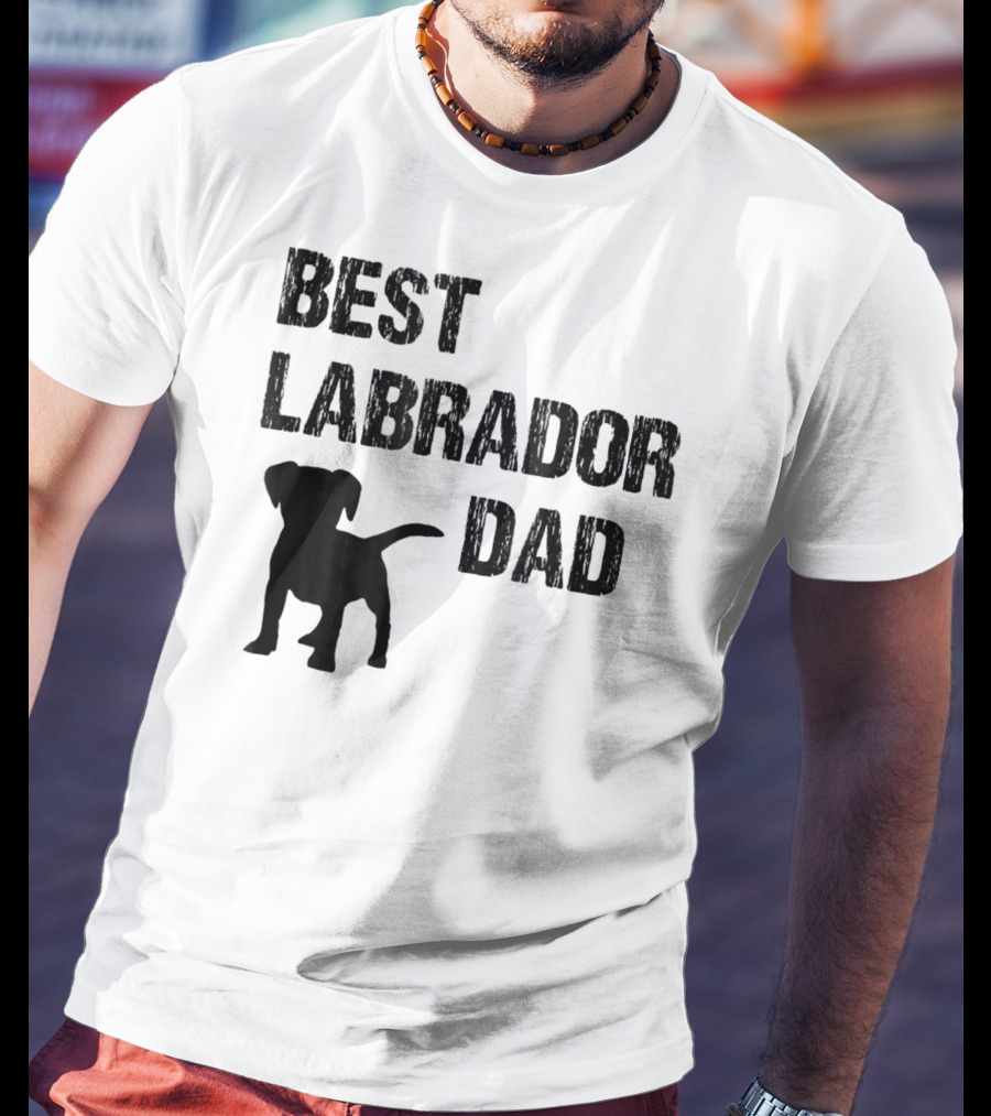 Best Labrador Dad T-Shirt