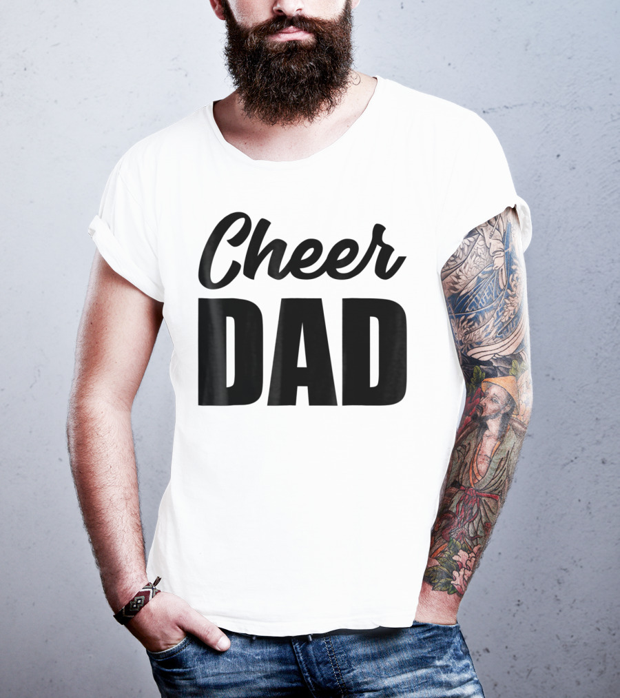 Cheerleading Cheer Dad Daddy T-Shirt