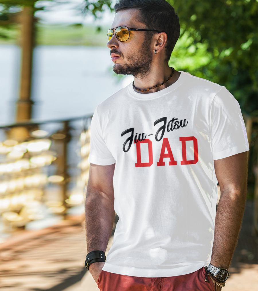 Jiu-Jitsu DAD Brazilian JiuJitsu MMA BJJ T-Shirt