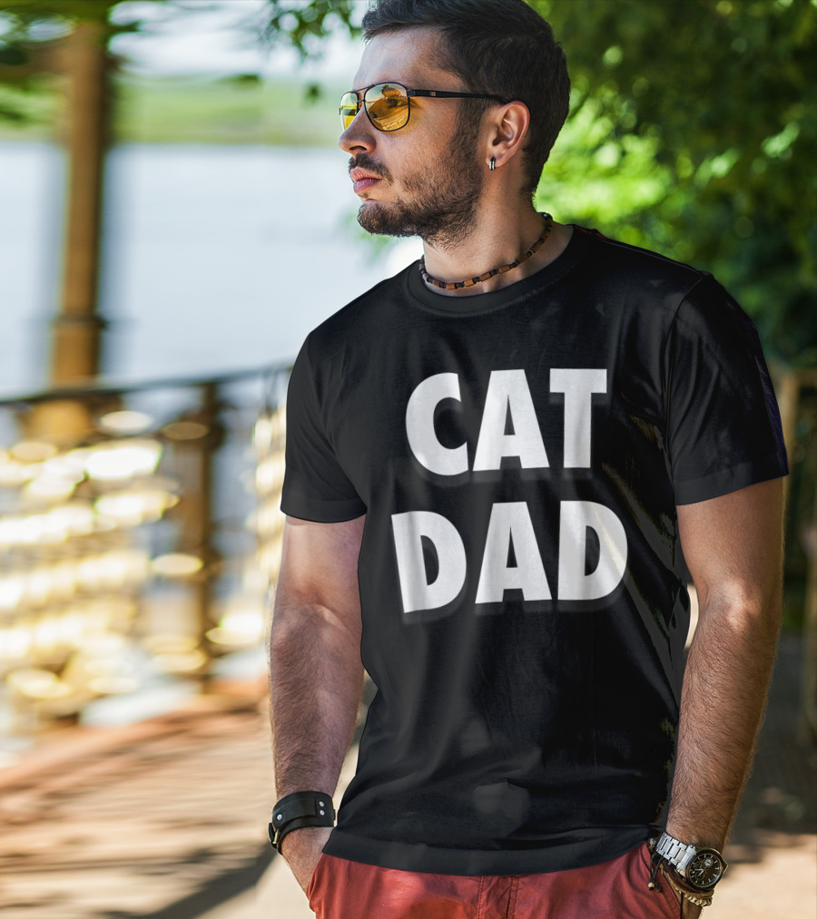 CAT DAD T-Shirt