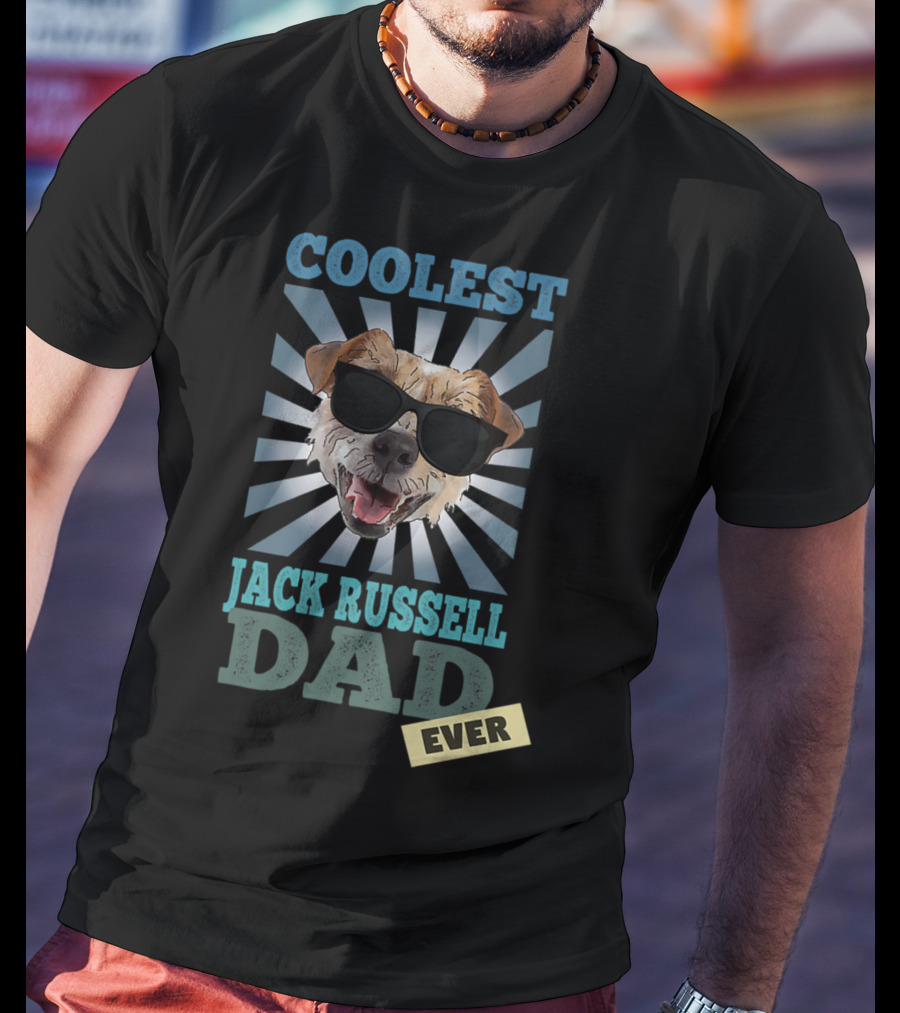 Coolest Jack Russell Dad Ever T-Shirt