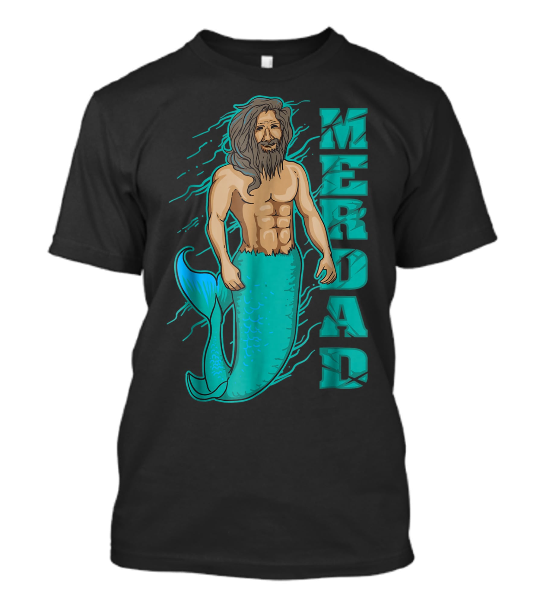 Cute King Merdad For The Best Dad On Earth T-Shirt