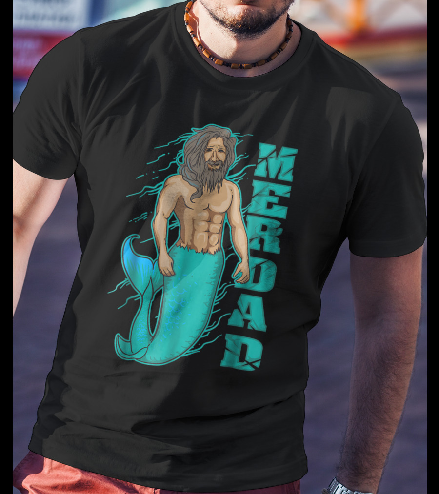 Cute King Merdad For The Best Dad On Earth T-Shirt