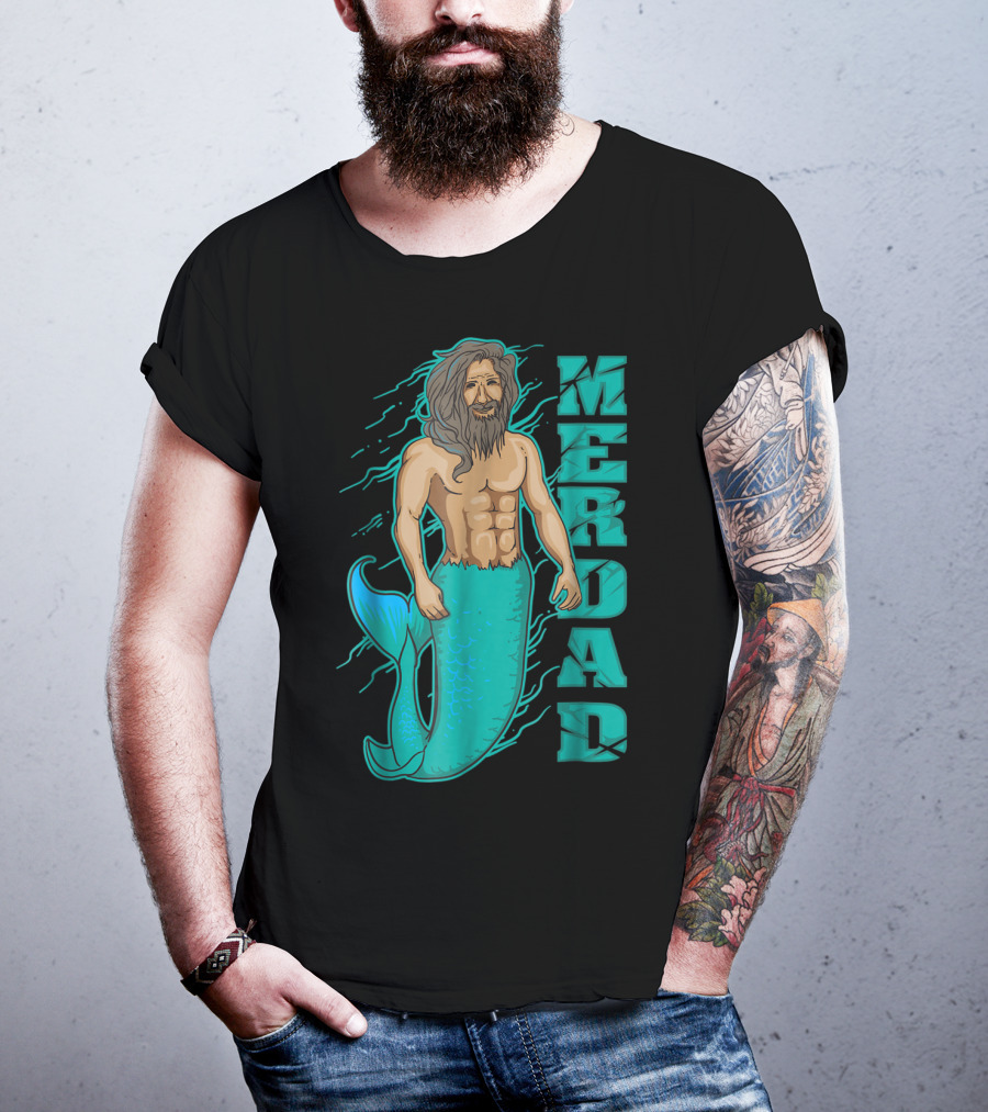 Cute King Merdad For The Best Dad On Earth T-Shirt