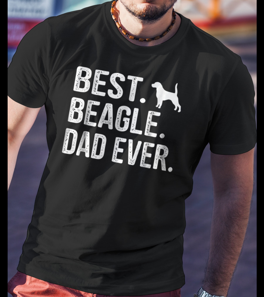 Best Beagle Dad Ever Puppy T-Shirt