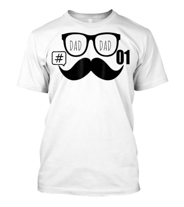 Dad Dad Best Dad No1 Extra Special Awesome66 01 T-Shirt