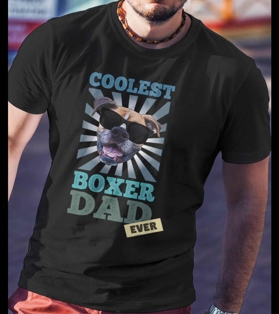 Coolest Boxer Dad Ever T-Shirt