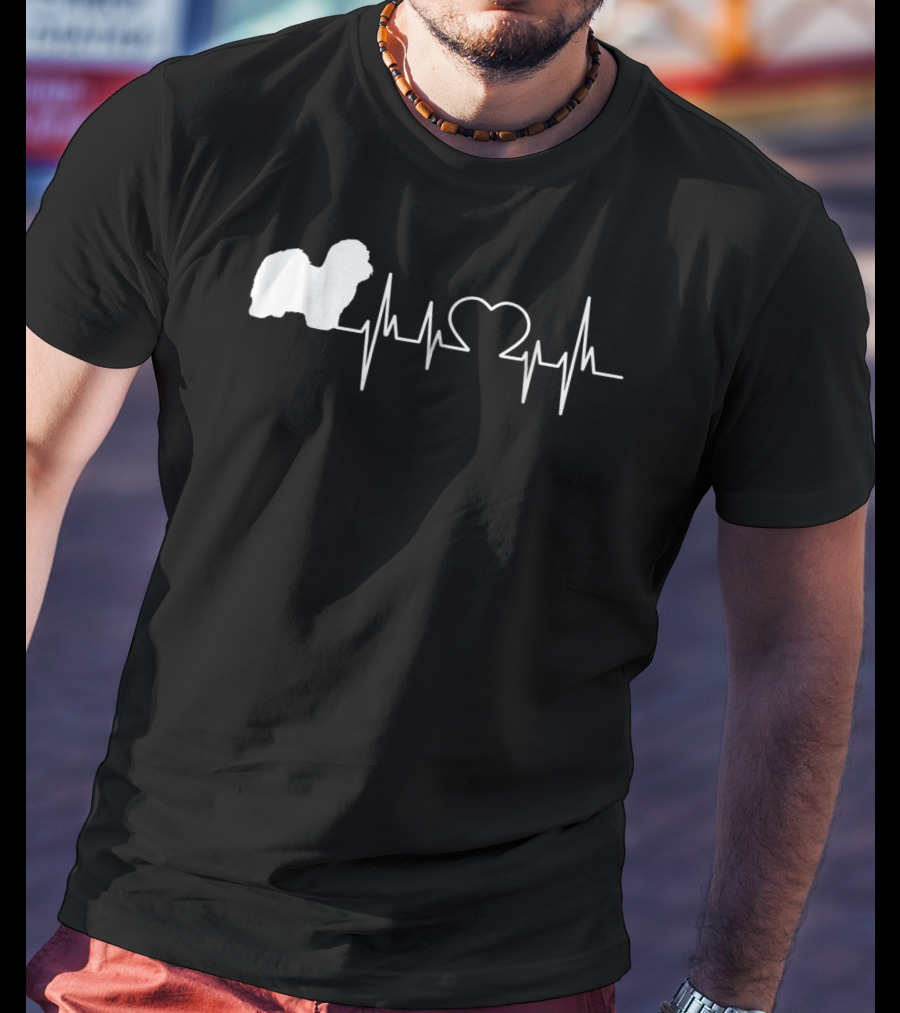 Coton De Tulear Heartbeat Love T-Shirt
