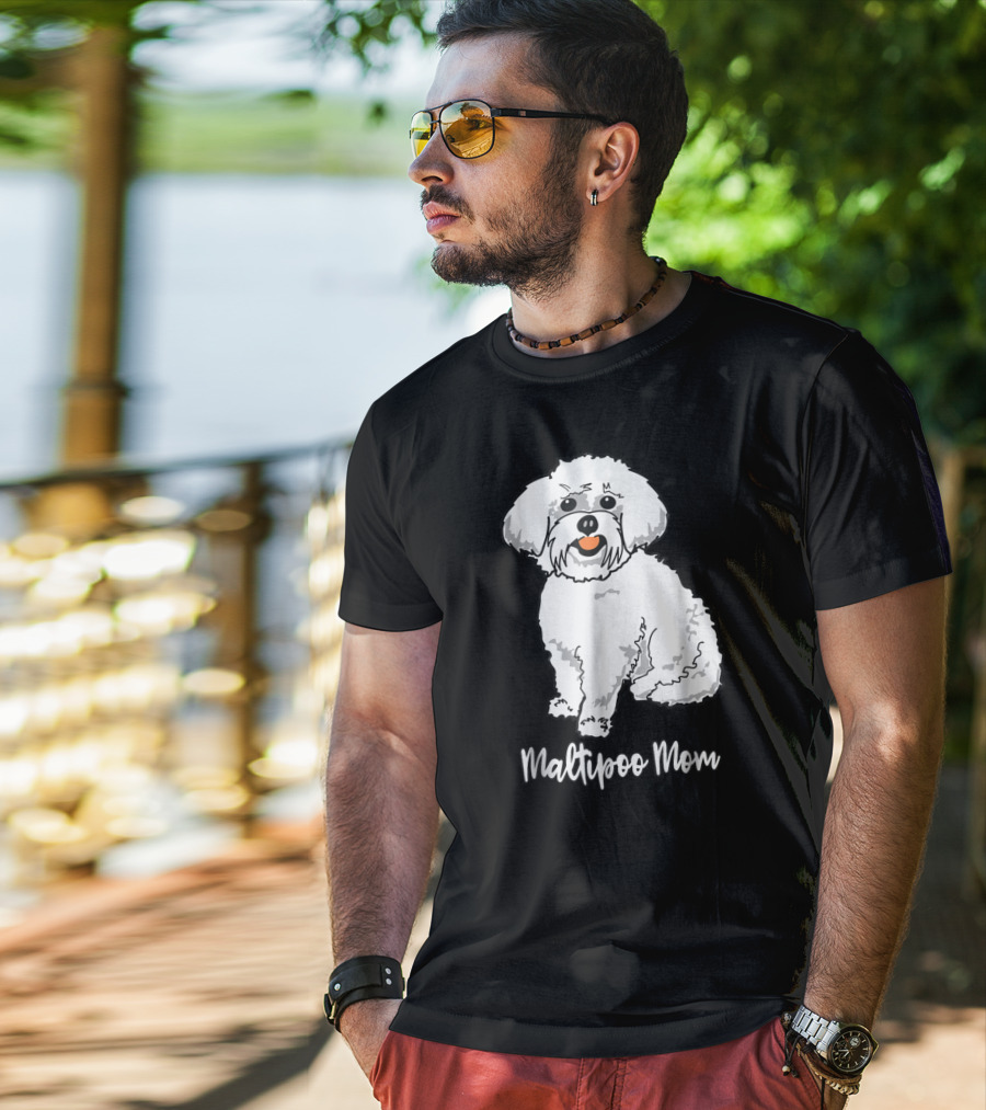 Maltipoo Mom Women Dog Lover Dog Mom16 Maltipoo Mom T-Shirt