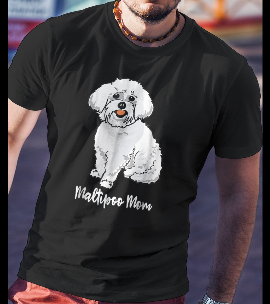 Maltipoo Mom Women Dog Lover Dog Mom16 Maltipoo Mom T-Shirt