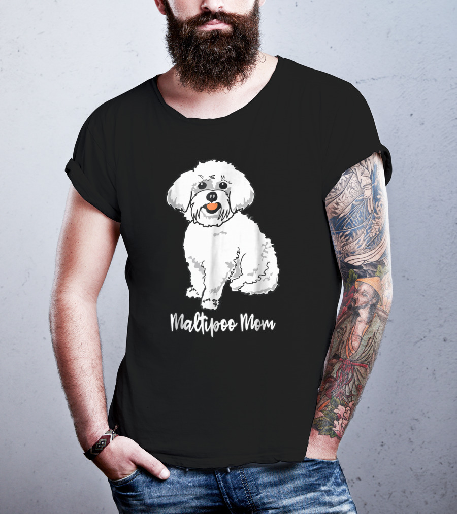 Maltipoo Mom Women Dog Lover Dog Mom16 Maltipoo Mom T-Shirt