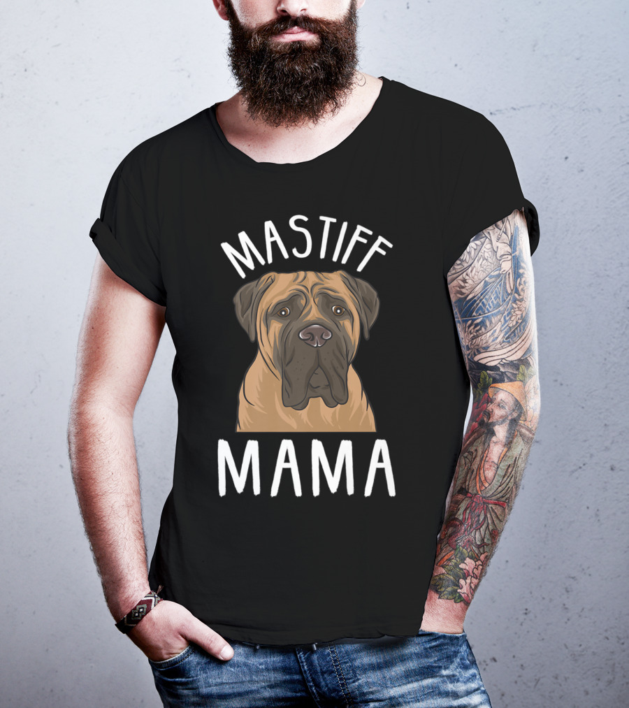 Mastiff Mama Mastiff Mom 78 T-Shirt