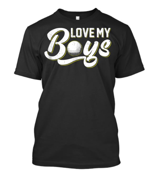 Love My Boys Golf T-Shirt