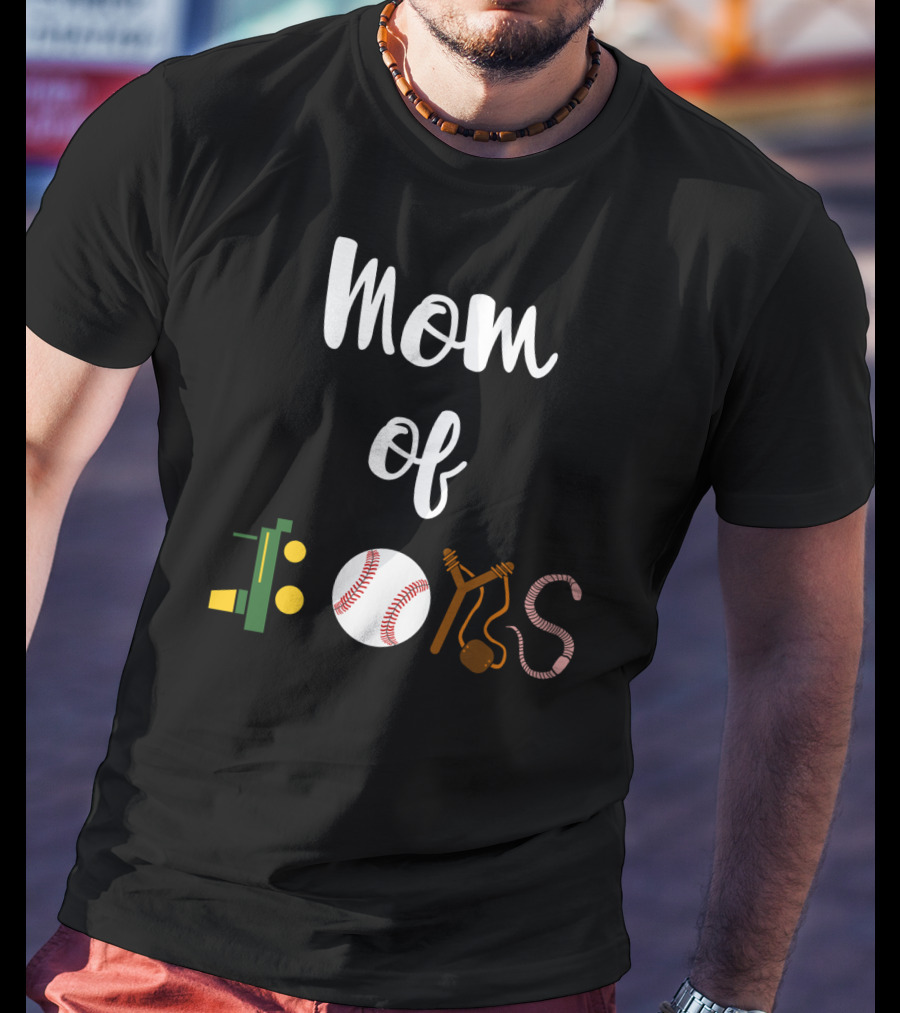 Mom Of Boys Sports T-Shirt