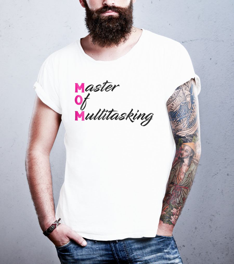 Master Of Multitasking Mom Funny Abbreviation Novelty DD63 T-Shirt