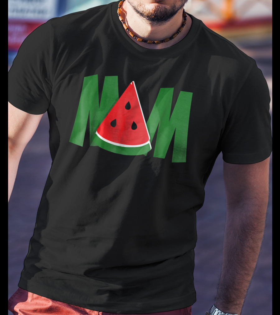 MOM Watermelon Slice Fun T-Shirt
