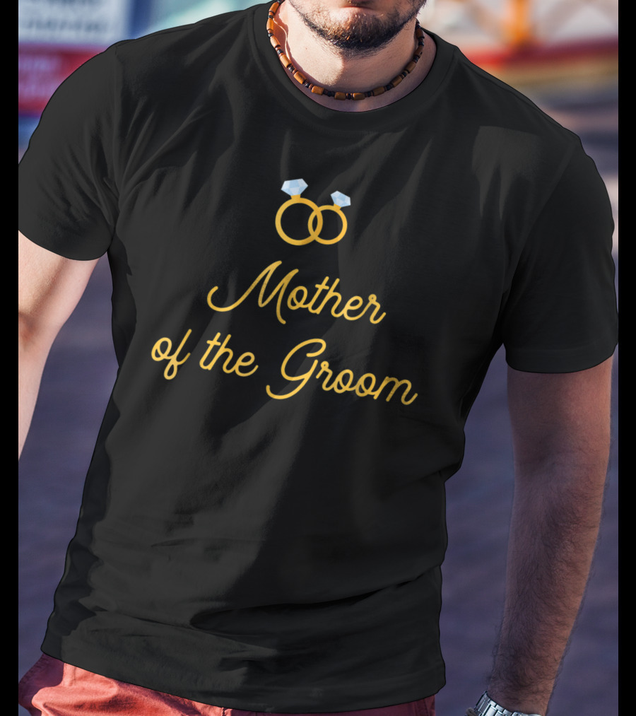 Mother Of The Groom Wedding Party Rings T-Shirt
