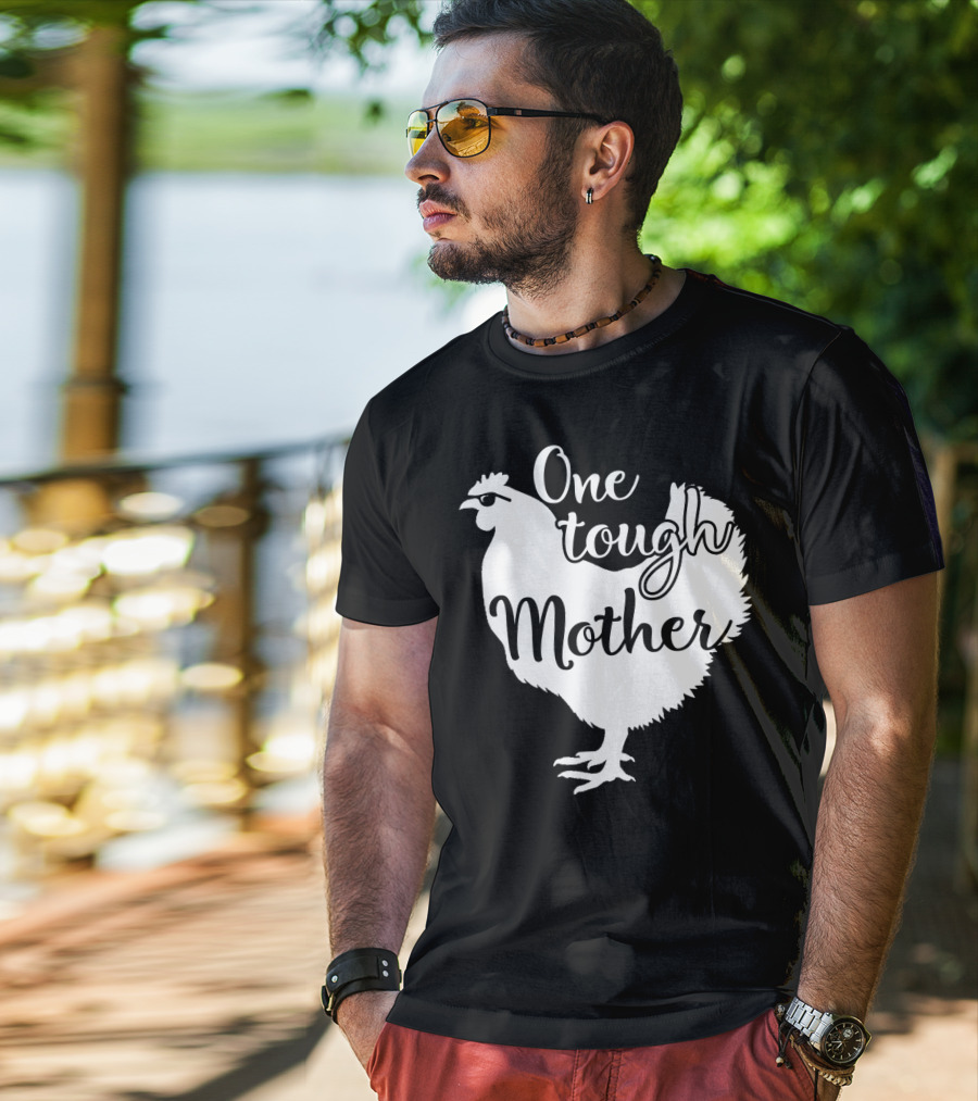 One Tough Mother Mom Strong Holidays20 T-Shirt