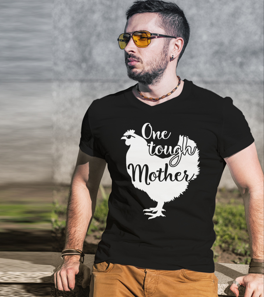 One Tough Mother Mom Strong Holidays20 T-Shirt