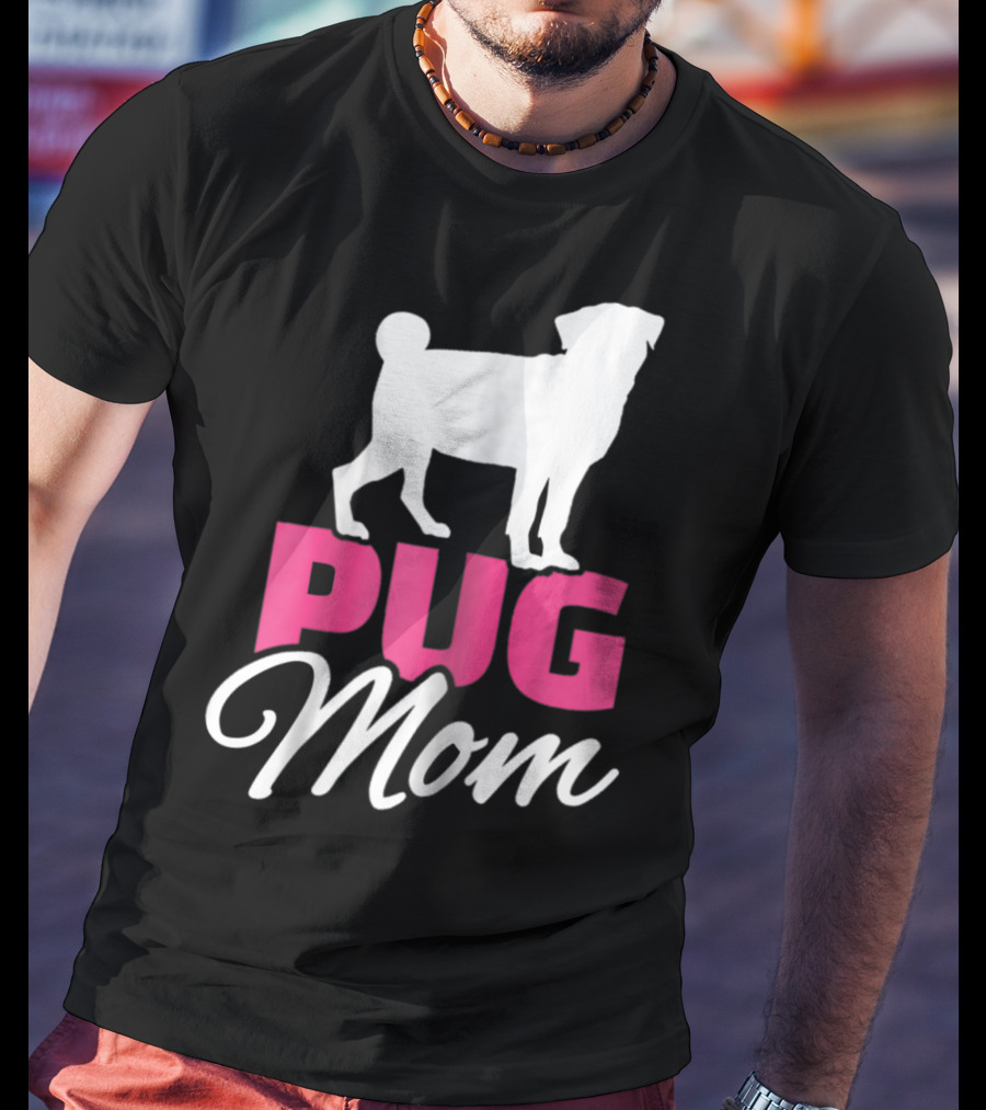 Pug Mom T-Shirt
