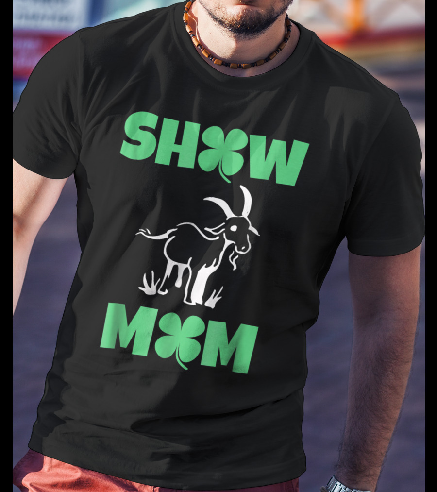 Show Mom Clover Goat T-Shirt