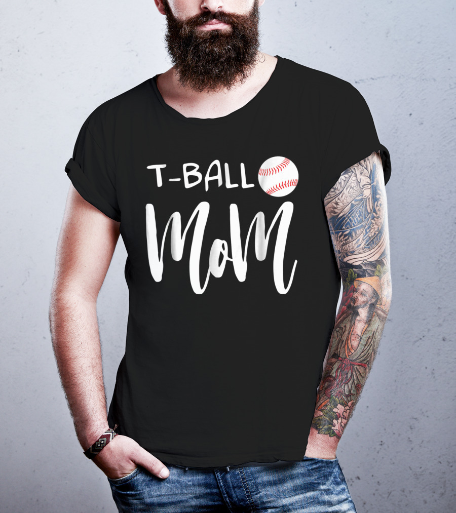 T-Ball Mom Baseball T-Shirt