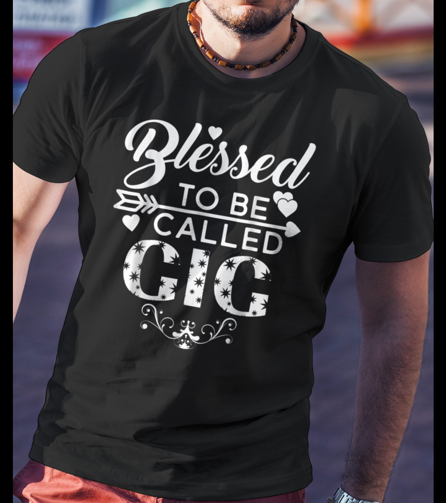 Blessed To Be Called GiGi Funny Womens T-Shirt