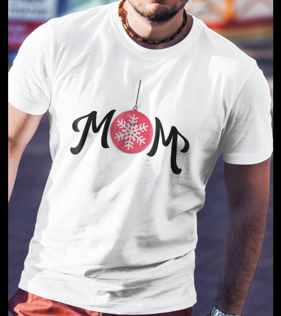 GGT Holiday Mom Ornament Snowflake T-Shirt