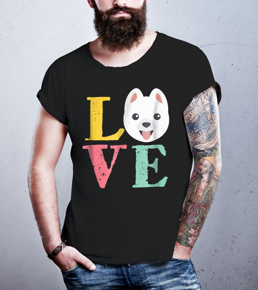 LOVE Pomeranian Dog Pom Owner Puppies Mom And Dad15 T-Shirt