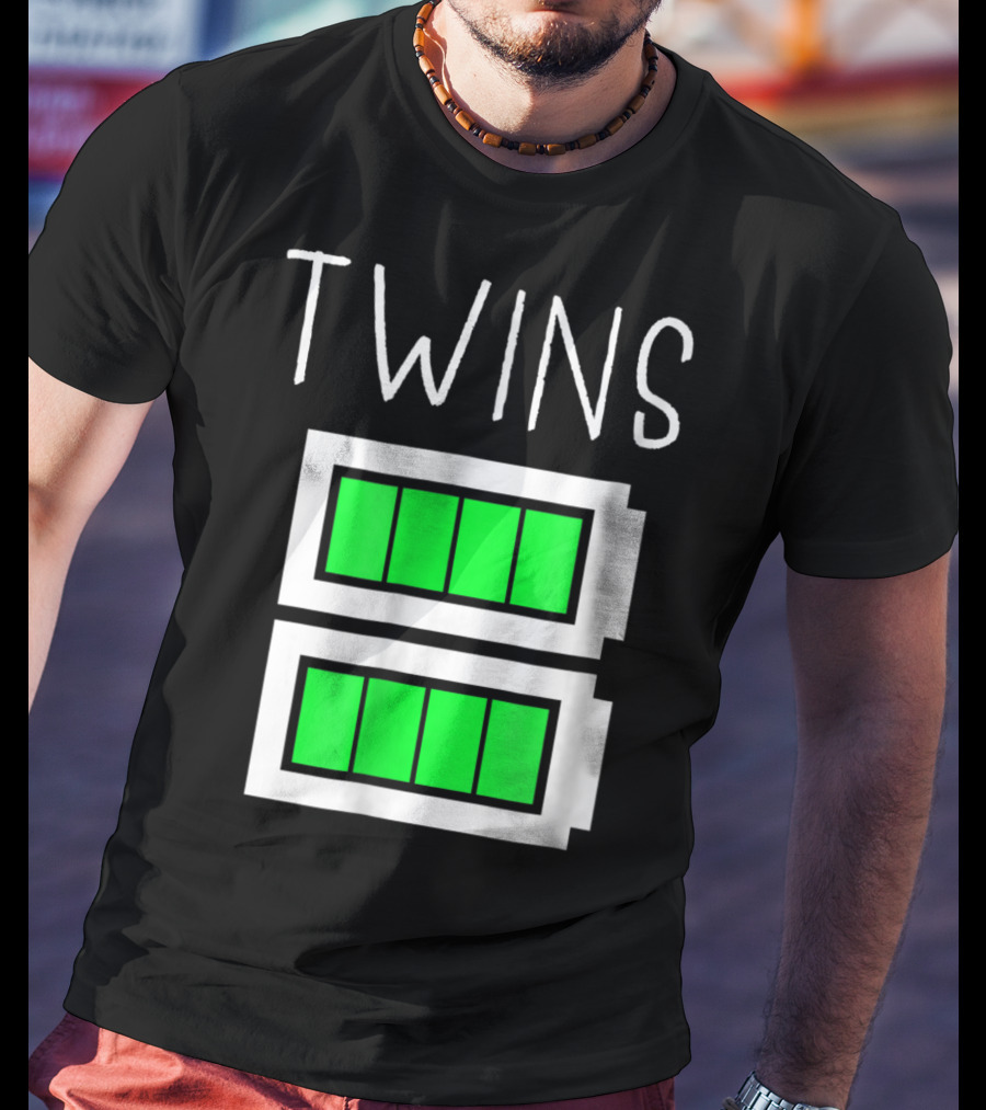 Twins Full Energy Full Batteries T-Shirt