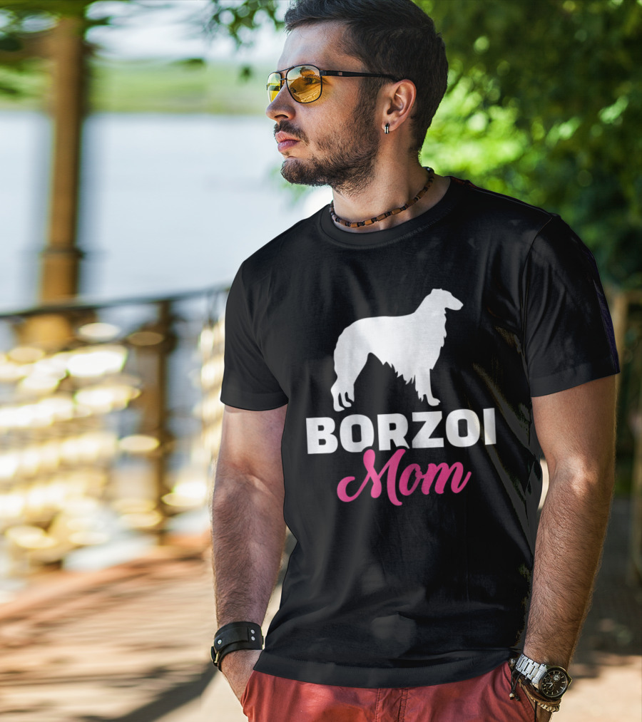 BORZOI Mom T-Shirt