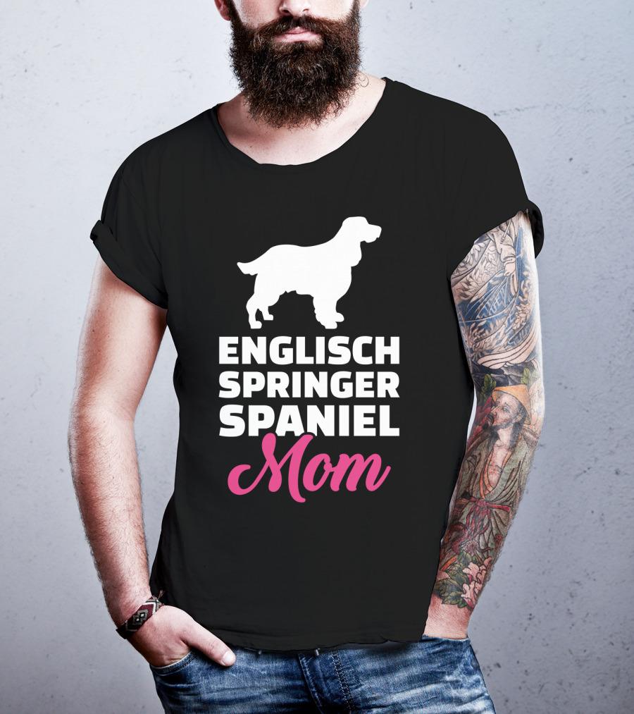 Engisch Springer Spaniel Mom T-Shirt