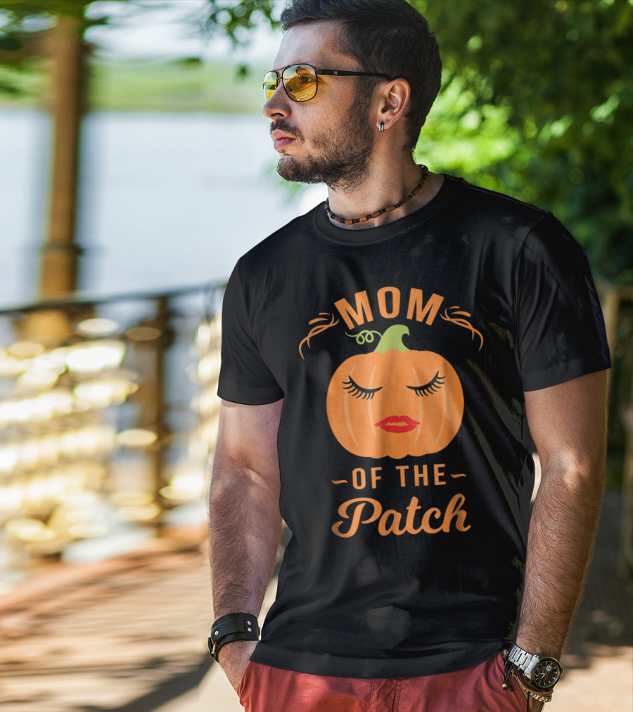 MOM Of The Patch Pumpkin T-Shirt