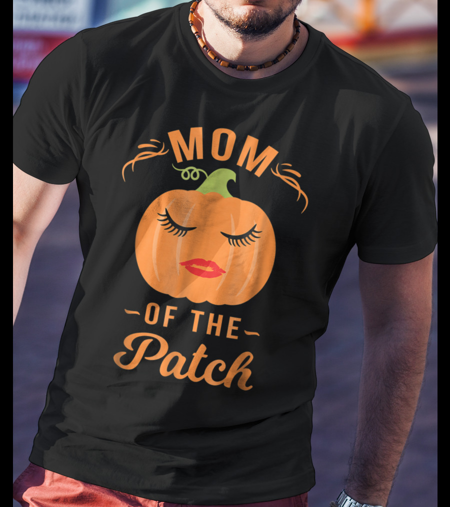 MOM Of The Patch Pumpkin T-Shirt