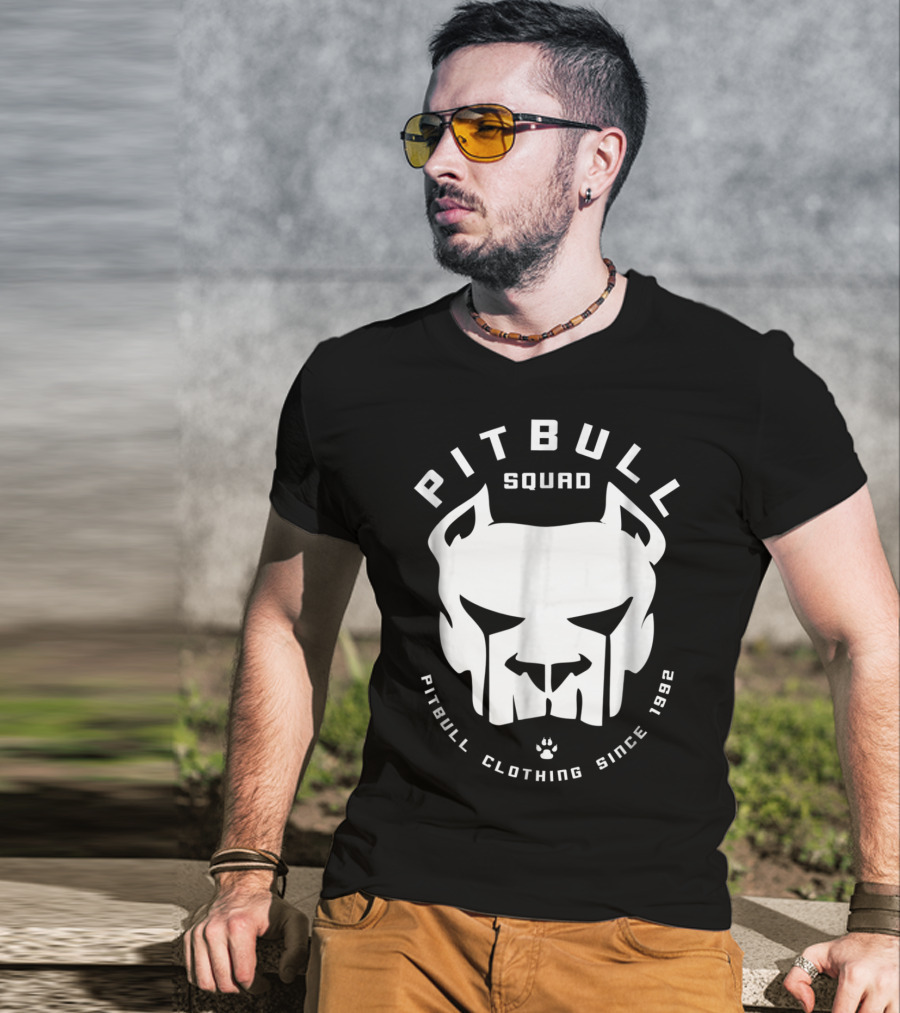 Pitbull Squad Pitbull Clothing Since 1992 T-Shirt