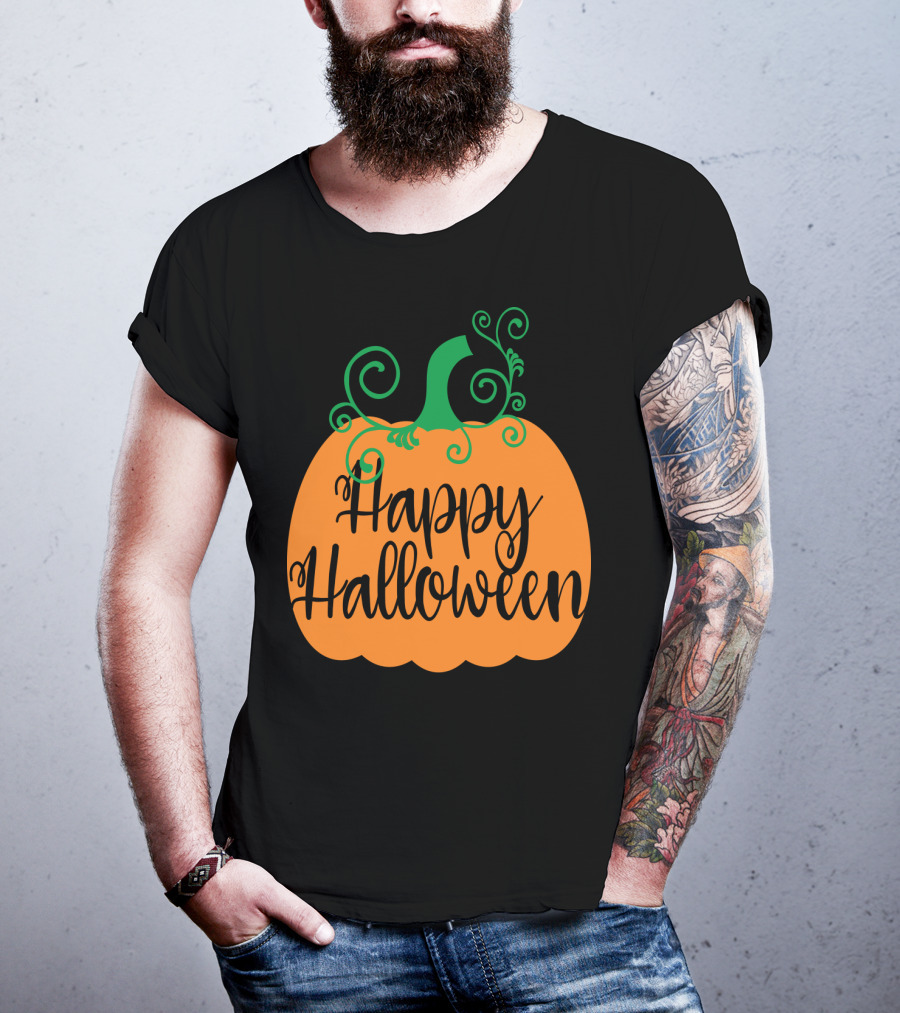 Happy Halloween Pumpkin Teacher Mom4 T-Shirt