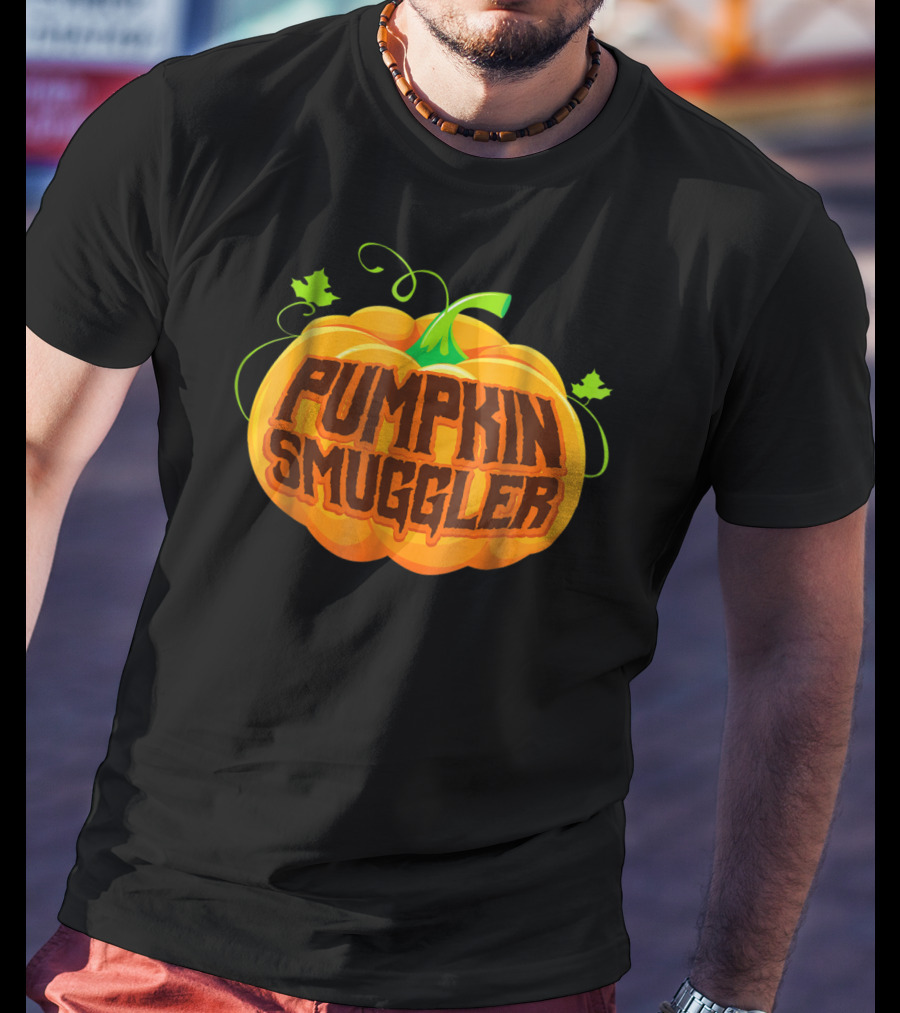 Pumpkin Smuggler Baby Pregnant Mom Pregnancy Mother Mama T-Shirt