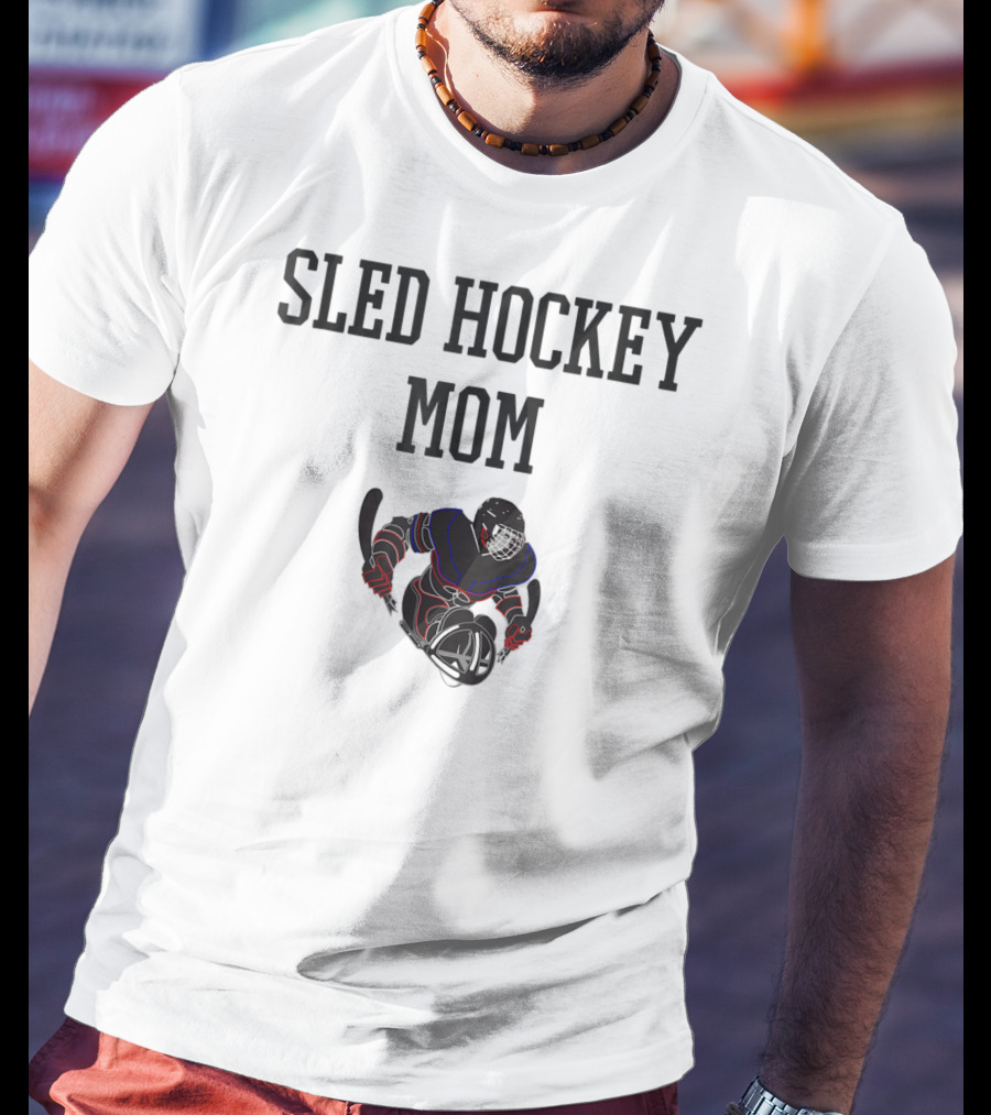 Sled Hockey Mom T-Shirt