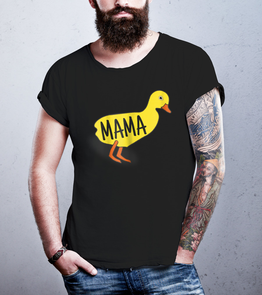 MAMA Best Duck Mama Mom For Ducks Lovers Girls Owners T-Shirt