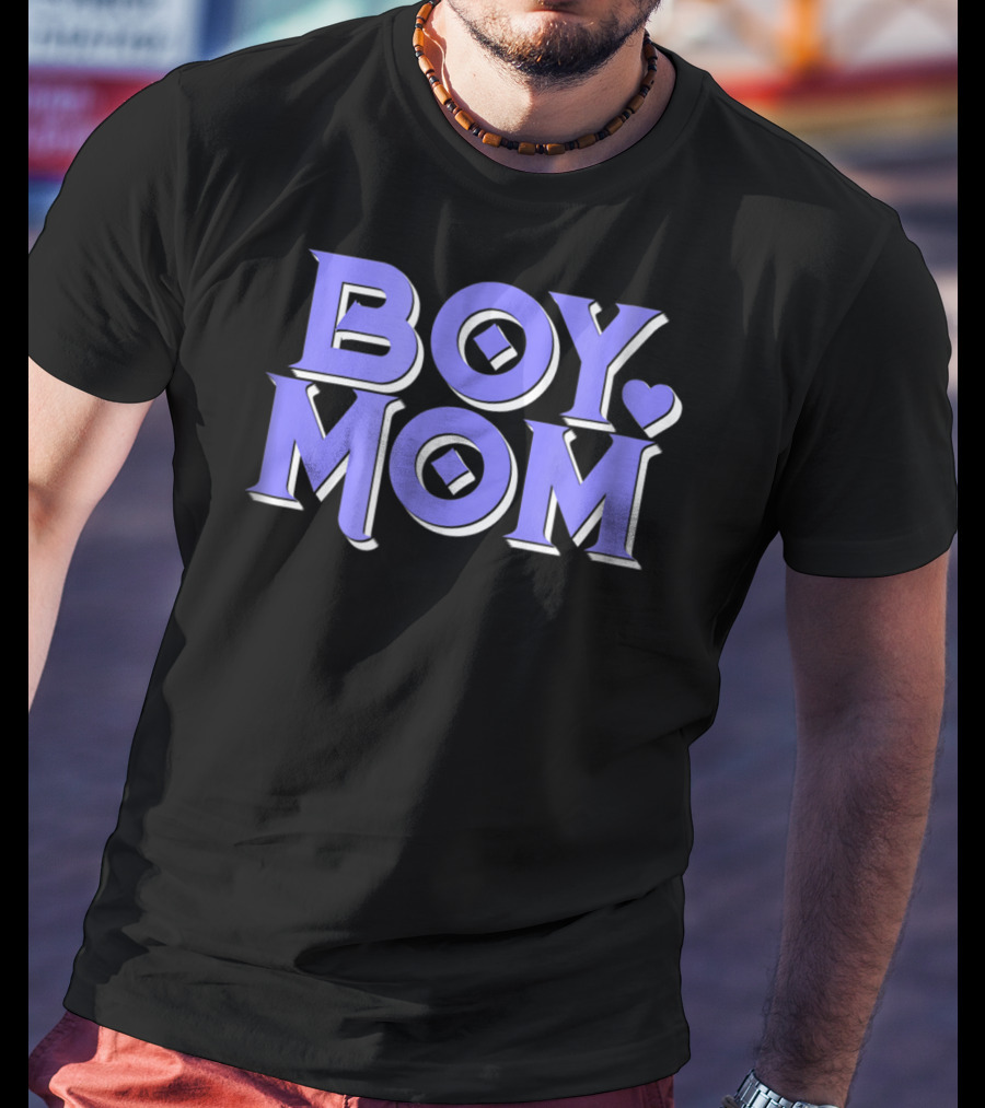 BOY MOM Cute Boy T-Shirt
