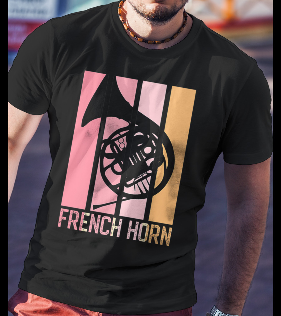 Band Mom Marching French Horn School75 T-Shirt