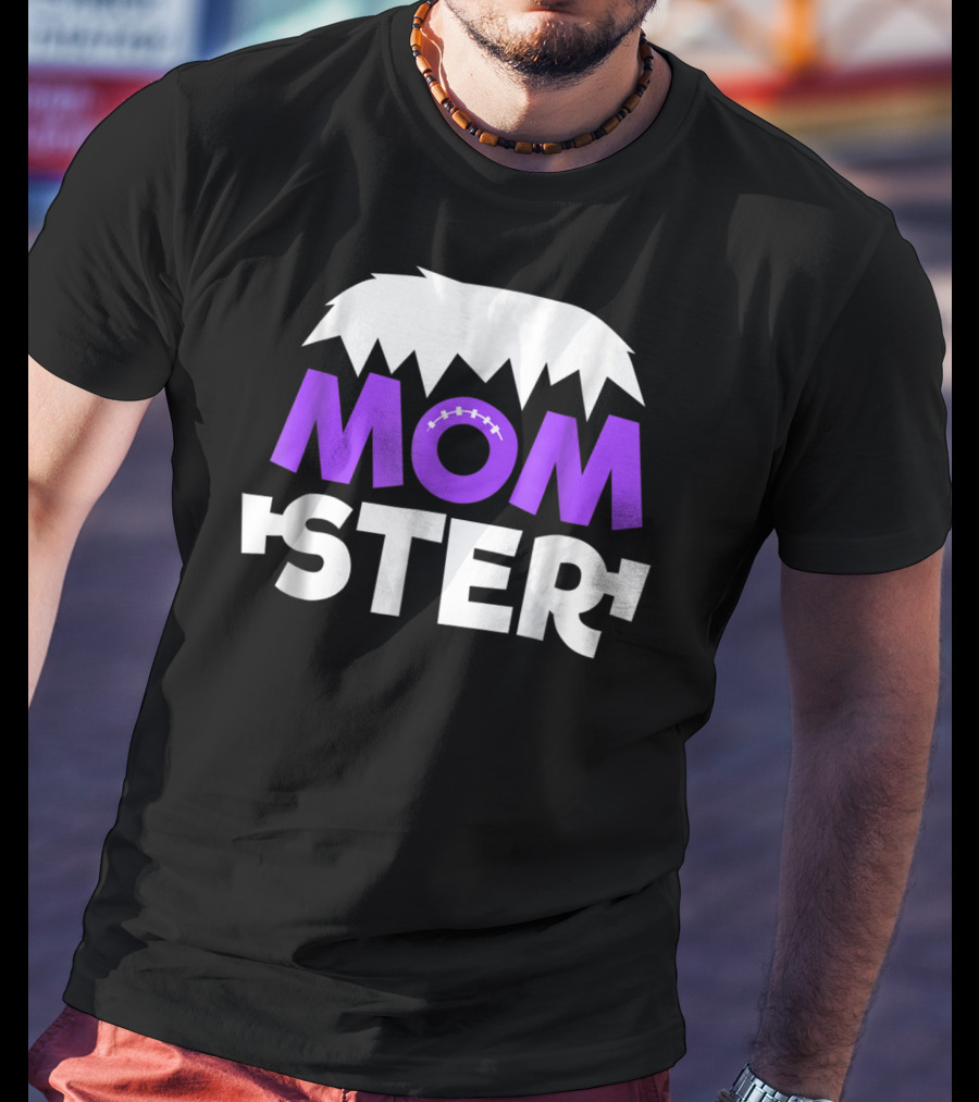 Momster Momster Funny Mom Frankenstein Hair And Stitches T-Shirt