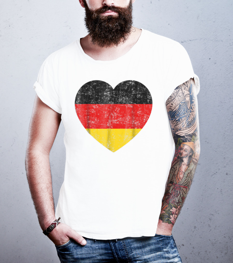 Oktoberfest German Flag Heart Germany Mom Wife56 Oktoberfest T-Shirt