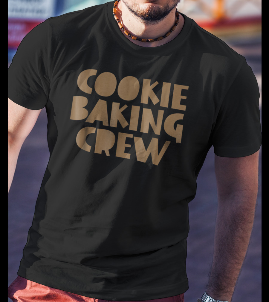 Cookie Baking Crew Mom Women Kids Mama T-Shirt