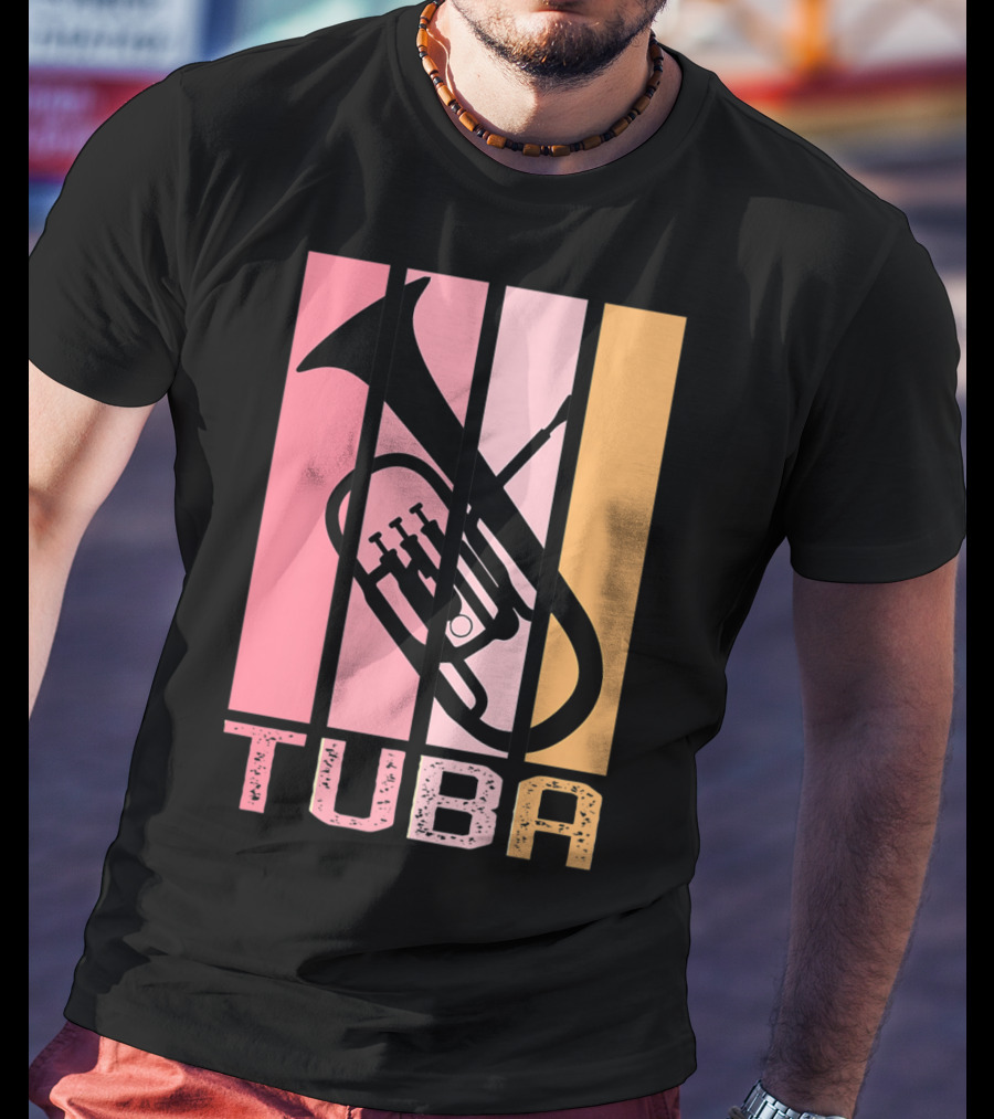 Band Mom Tuba Marching Band School Tuba T-Shirt